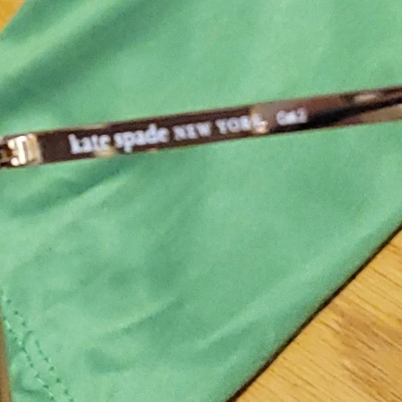 KATE SPADE Emmaline Aviator Gold Sunglasses - Picture 5 of 5